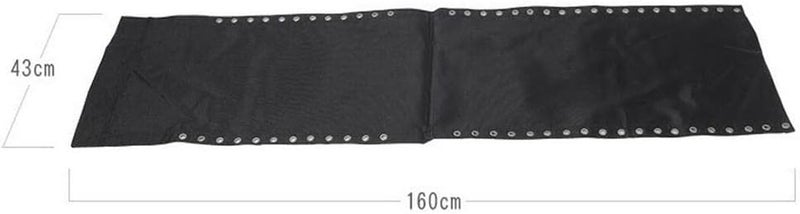 klarako Durable Replacement Fabric Cloth for Non Gravity Chair, Patio Lounge Couch Recliners Accessories RhombusGrey - Image 4