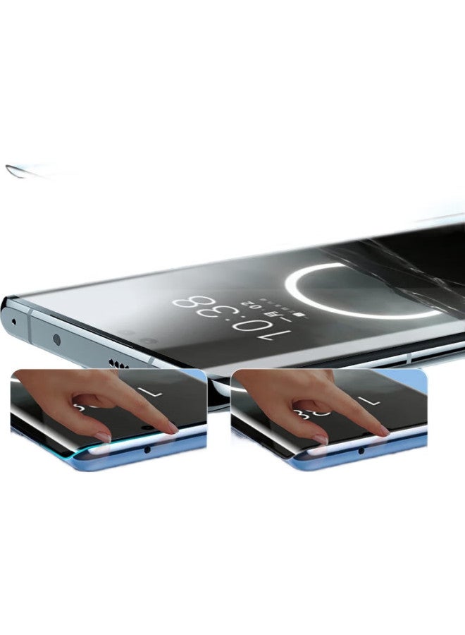 Koolife Tempered Glass Screen Protector For Huawei Pura70Pro/+, Curved Full-Screen Glass Cover For Huawei Pura70Ultra, Ultra-Thin Hd Anti-Drop Fingerprint-Resistant Protective Film - Image 1