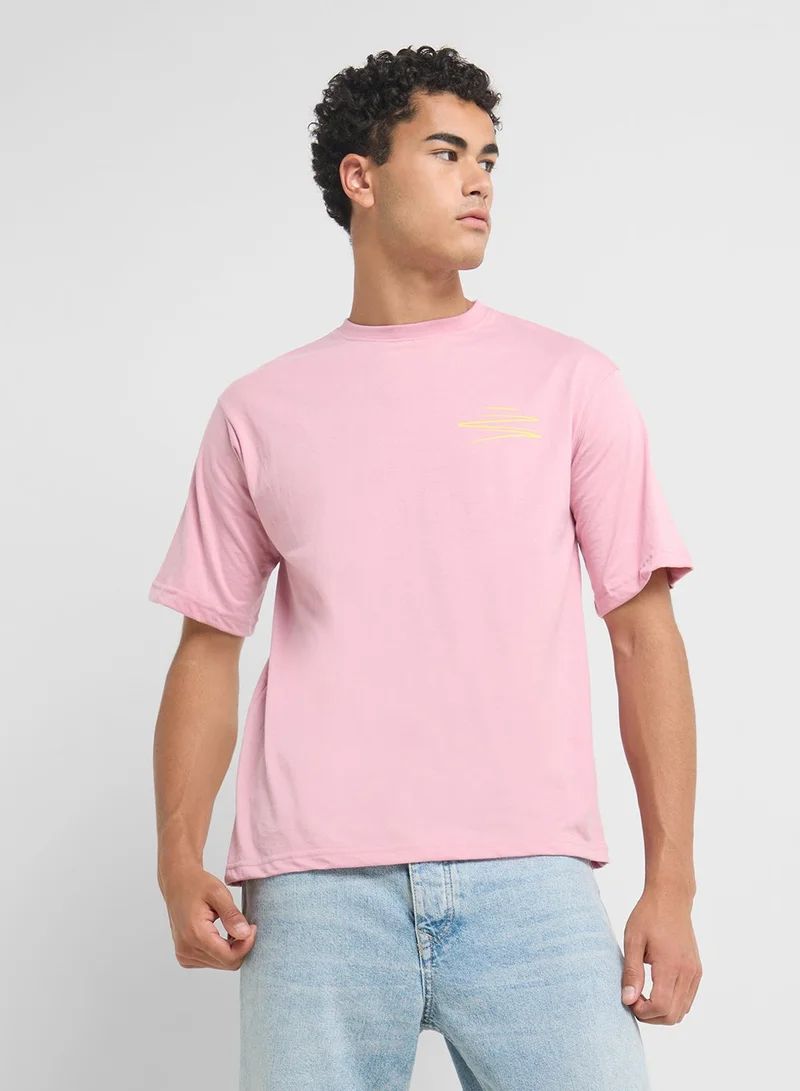 Seventy Five Oversized Graphic Tee