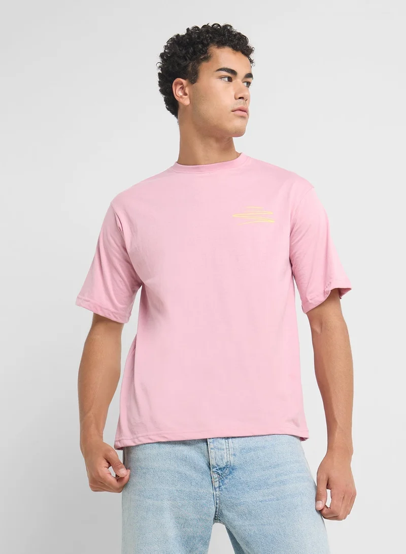 Seventy Five Oversized Graphic Tee