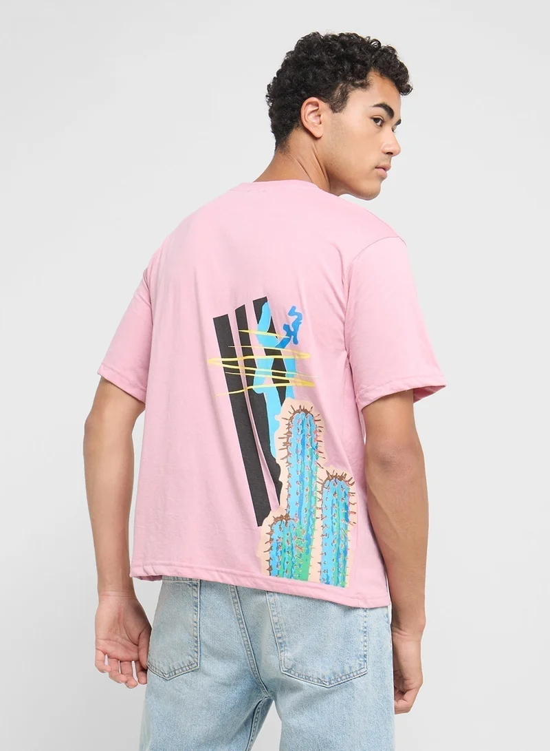 Seventy Five Oversized Graphic Tee