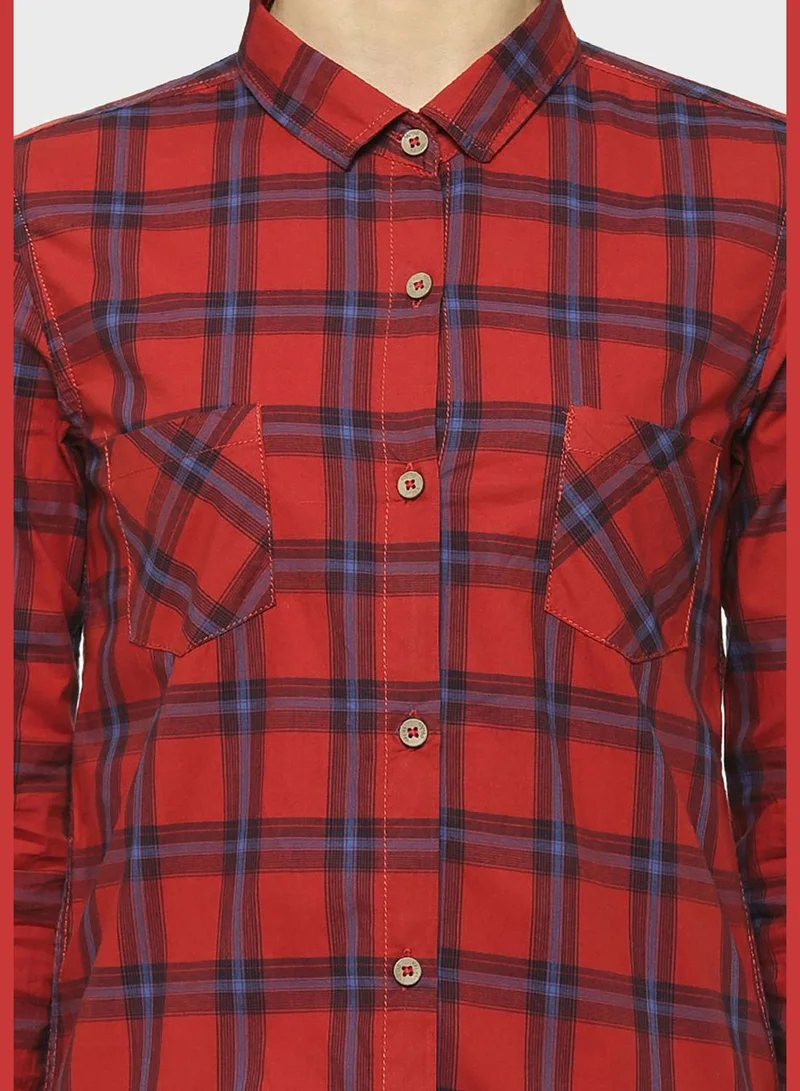 Campus Sutra Checked Shirt