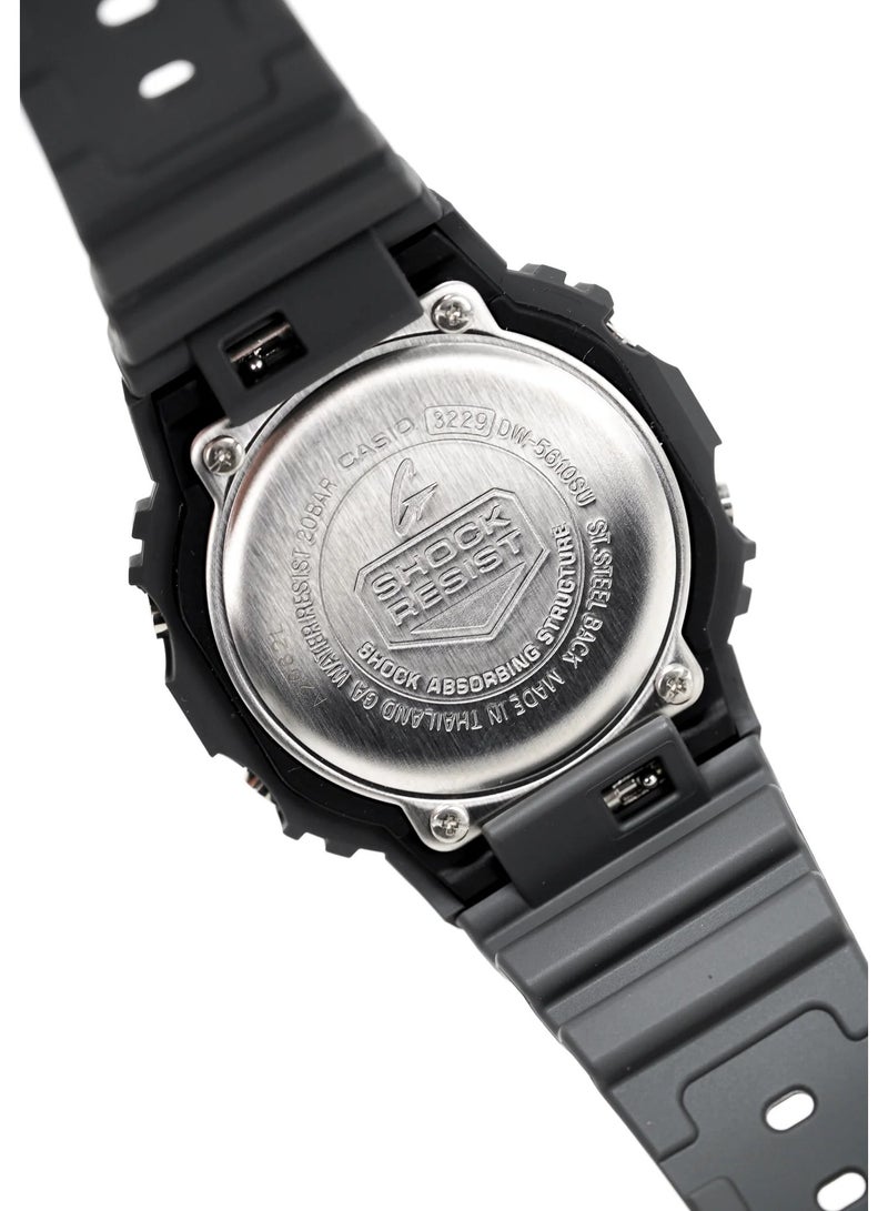 كاسيو جي-شوك ساعة رجالية رمادي مطفي DW-5610SU-8DR - Image 4