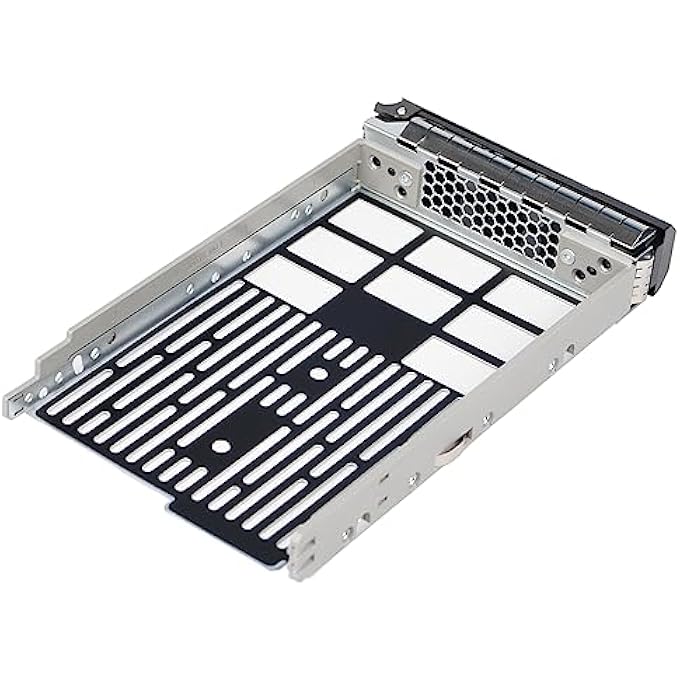 ريحني حامل قرص صلب 2 عبوة KG1CH 0KG1CH حامل HDD 3.5 بوصة صينية SSD متوافقة مع DELL POWEREDGE R430 R530 R630 R730 T430 T630 T440 R420 R520 R620 R720 T420 T620 R510 R710 T410 T610 - Image 2