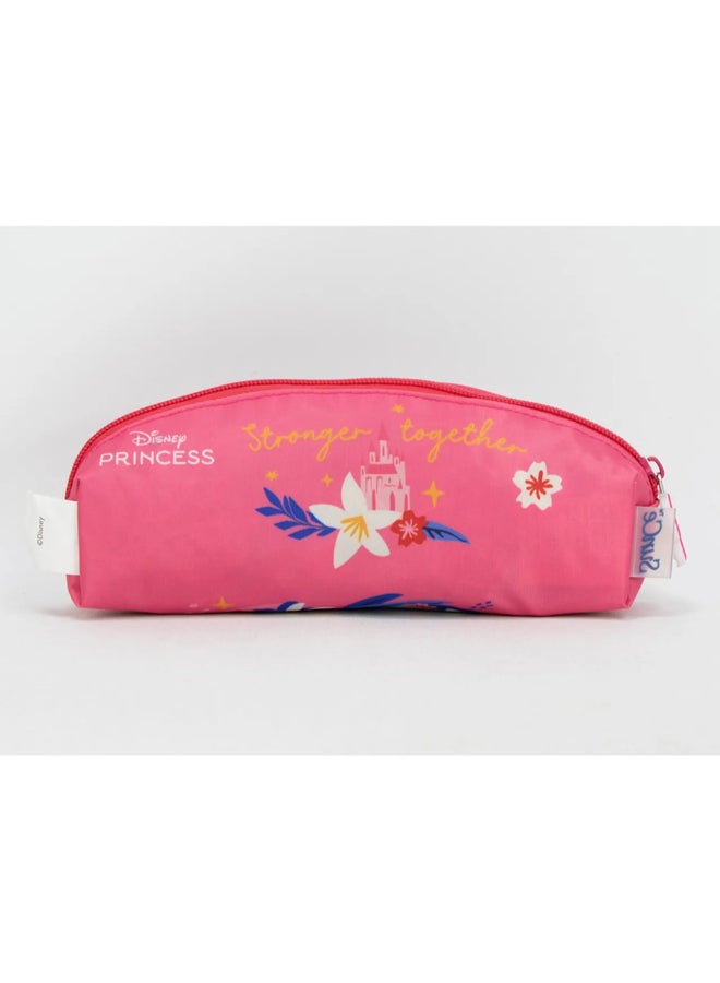 صن سى ديزني برينسس حافظة أقلام بسحّاب إغلاق متعددة الألوان بحجم 6 × 6 × 24 سم SUNS-305DSG - Image 2