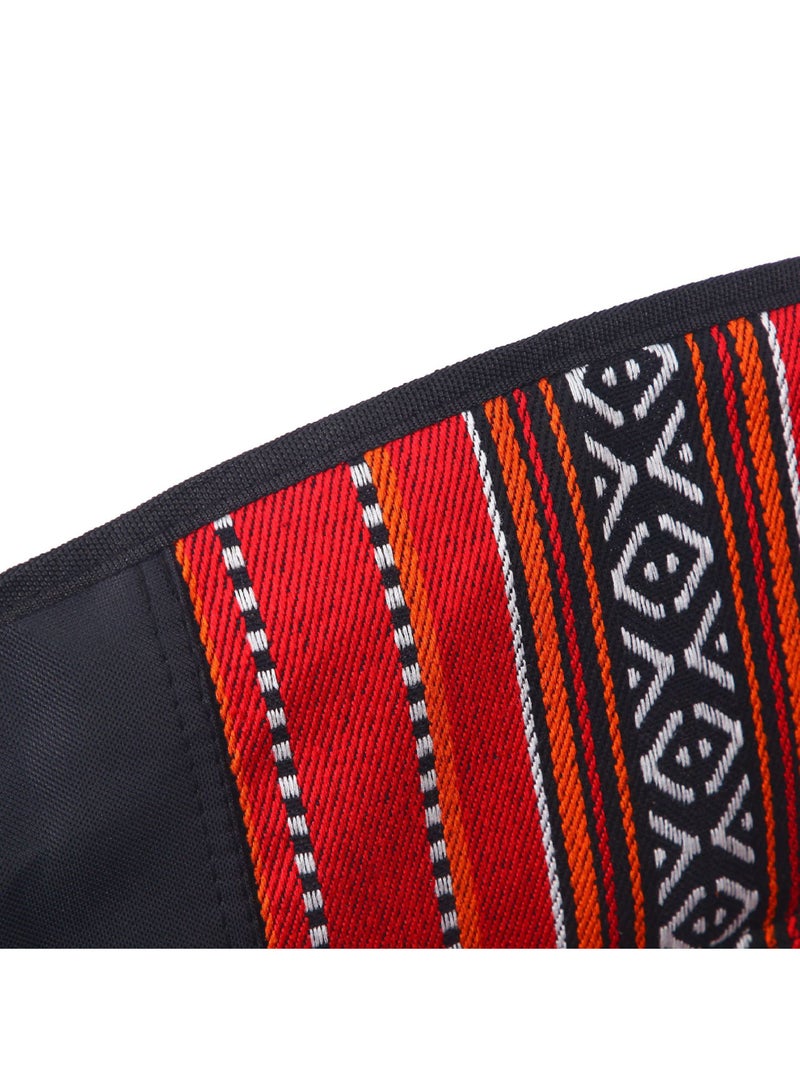 روك بو كرسي التخييم القابل للطي الممتاز مع حامل الكأس - التصميم العربي التقليدي. مقعد خفيف الوزن في الهواء الطلق المحمول مع مساندة الذراع. إطار ثقيل للصحراء والشاطئ والشواء والمجلس. يدعم ما يصل إلى 150 كيلوغرام. كرسي رحلة، التخييم، البستنة، الصيد، السفر، النزهة والمهرجانات - Image 4