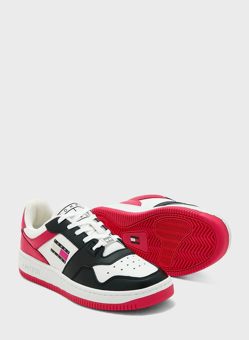 TOMMY JEANS Retro Lace Up Sneakers