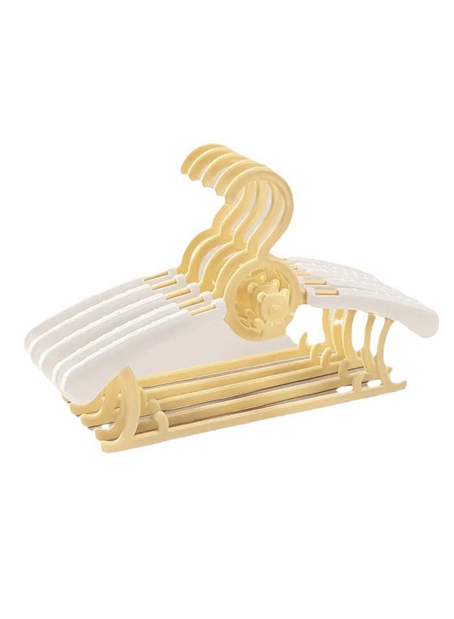 20 PCS Baby Clothes Hangers, Extendable Infant Hanger, Stackable Non Slip Children Hanger, Adjustable Plastic Kids Hangers for Girl Boy Toddler Infant Nursery Clothing - Image 1