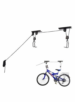 Bike Lift Hoist, Bicycle Hoist for Garage Storage, Heavy Duty Ceiling Mountain Bicycle Hanger Pulley Rack, 30kg Capacity Steel Strong Durable for Mountain Bikes Road Bikes - pzsku/ZE435EDB94495D573050EZ/45/_/1716943270/927a6754-9f73-40b6-8075-3d90d110cbcf