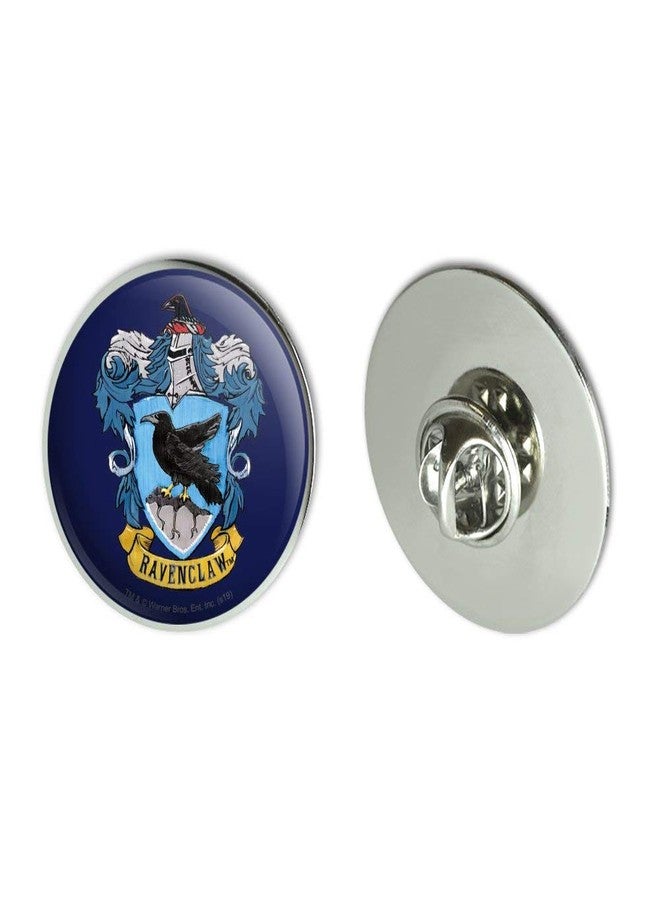 GRAPHICS & MORE Harry Potter Ravenclaw Painted Crest Metal 1.1" Tie Tack Hat Lapel Pin Pinback - Image 1