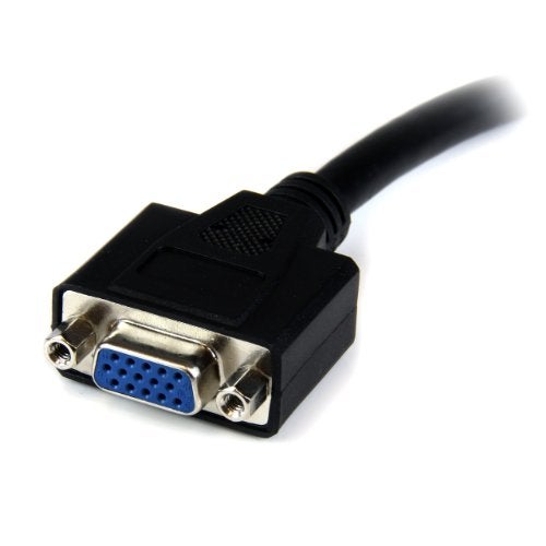 StarTech.com 8in DVI to VGA Cable Adapter - DVI-I Male to VGA Female Dongle Adapter (DVIVGAMF8IN) - Image 3