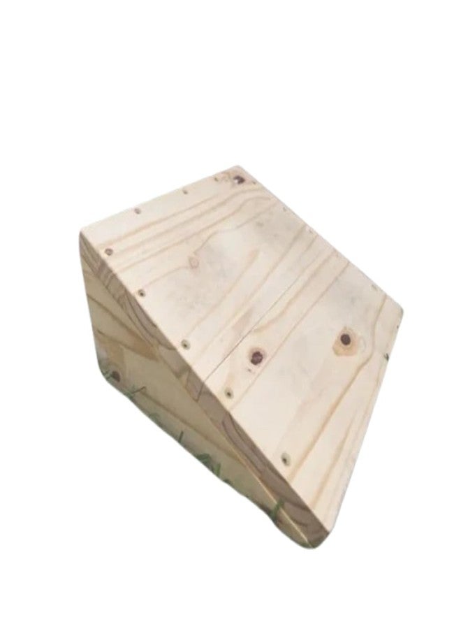 Peelorange Wooden Slant Board for Foot Pain, Calf Stretching and Rehabilitation, Adjustable Incline Platform - Image 2
