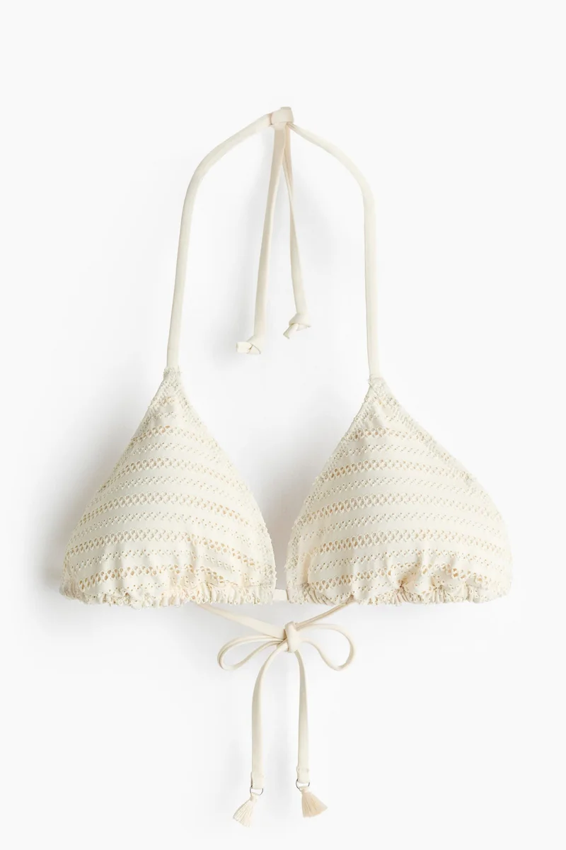 اتش اند ام بيكيني توب بقوالب مُبطنة بشكل مثلث