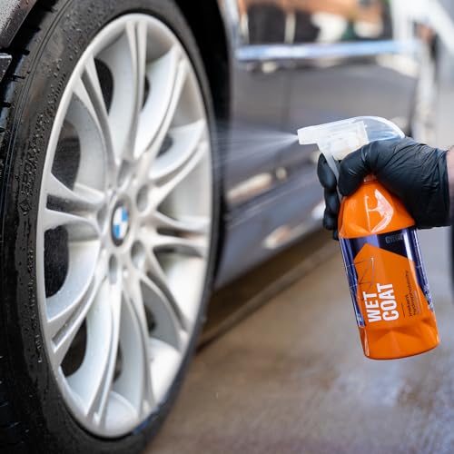 GYEON Wet Coat 500ml - Hydrophobic Ceramic Spray Coating for Cars - High Gloss Solutions for Your Car Paint Wheels and Glass - Spray On Rinse Off Easy DIY Use Formula - Image 5