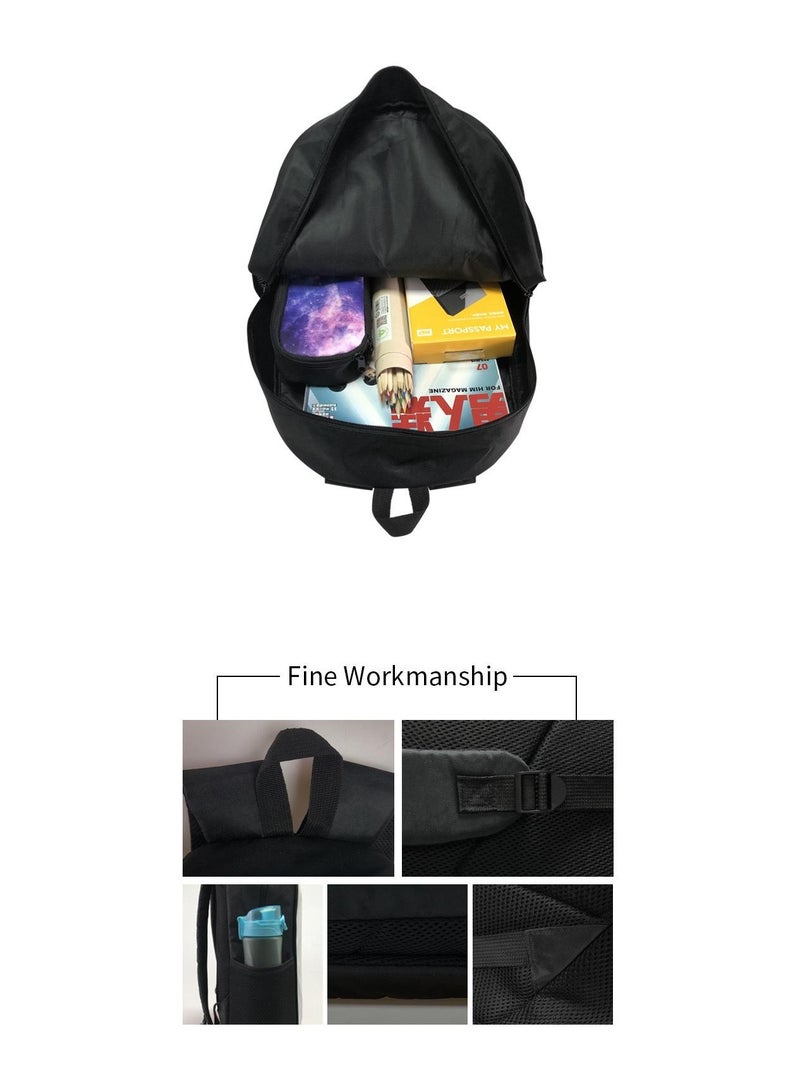 general 3-piece Set Bluey Family Anime Backpacks Bluey Family Lightweight Backpacks Meal Bags Pen Bags Cute Backbags - Image 5