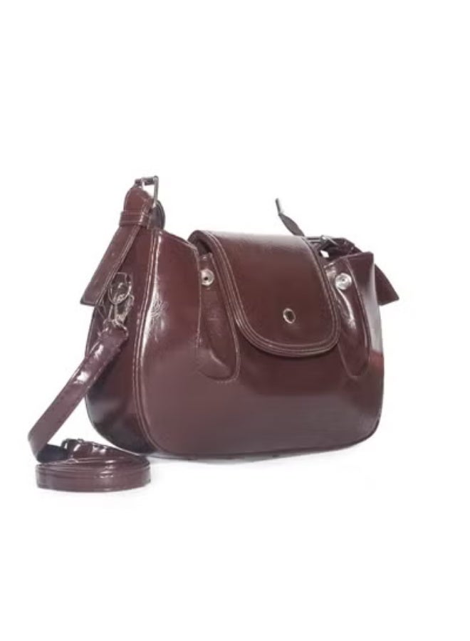 Basic Leather Women’s Shoulder Bag – Timeless & Versatile Style - Image 3