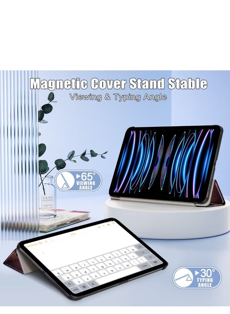 for Huawei MatePad 10.4 Case Cover, Auto Wake/Sleep, Comfortable Skin Touch, Slim Trifold Stand Protective Cover - Image 2