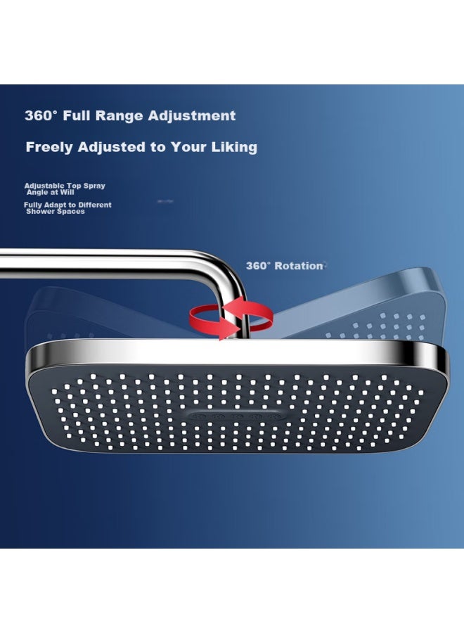 Larsd Shower Head, Handheld Shower Head, Large Shower Head, High-pressure Shower Head T7071 - Image 5