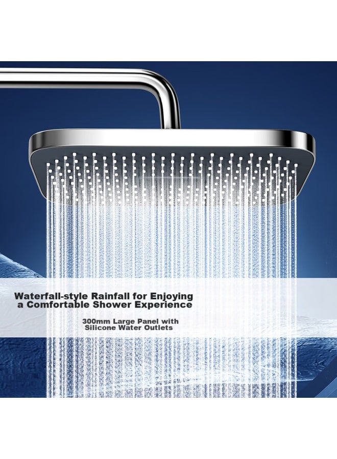 Larsd Shower Head, Handheld Shower Head, Large Shower Head, High-pressure Shower Head T7071 - Image 1