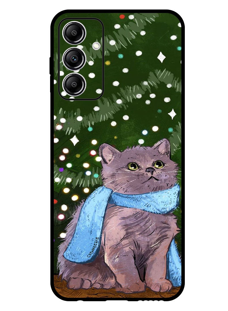 Theodor Protective Case Anti Scratch Shock Proof Bumper Cover For Samsung Galaxy A55 Cute Cat - Image 1