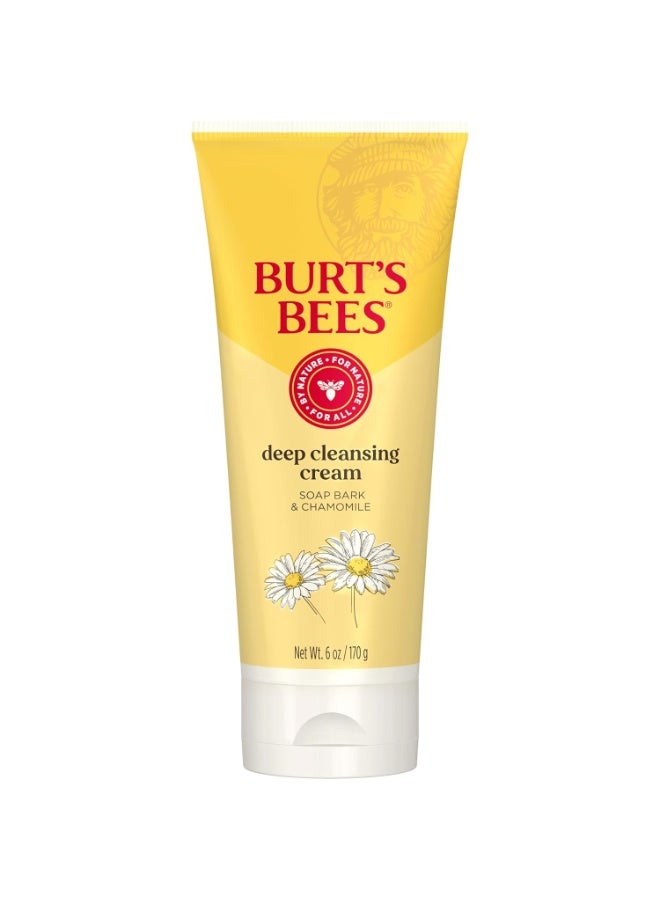 Burt's Bees - Deep Cleansing Cream Soap Bark & Chamomile - 170g - Image 1