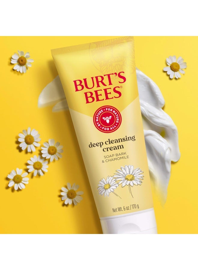 Burt's Bees - Deep Cleansing Cream Soap Bark & Chamomile - 170g - Image 2