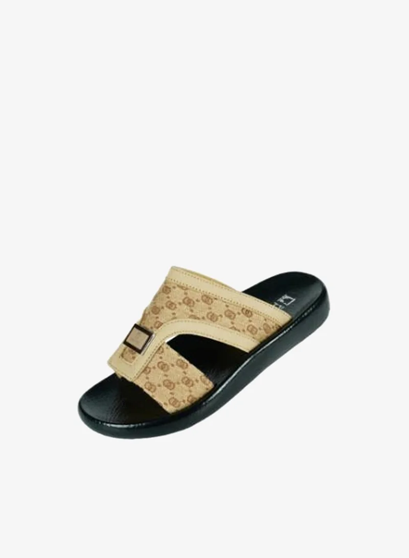 barjeel uno 008-3578 Barjeel Uno Boys Arabic Sandals B-63102 Beige