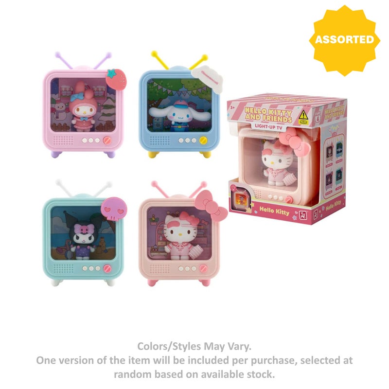 Hello Kitty & Friends Light-Up TV Collectible Figure (8 cm, Assorted) - Image 1