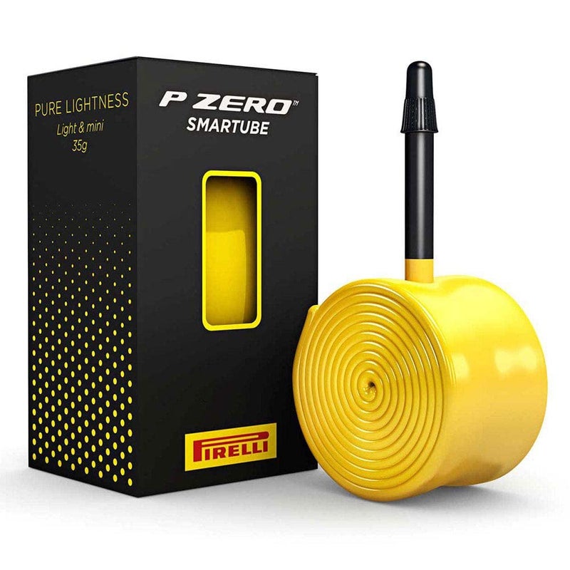 Pirelli Camera P Zero Smartube 700 X 23/32 - 42 Mm  Sport  Yellow W/Black Valve (Multicoloured)  One Size