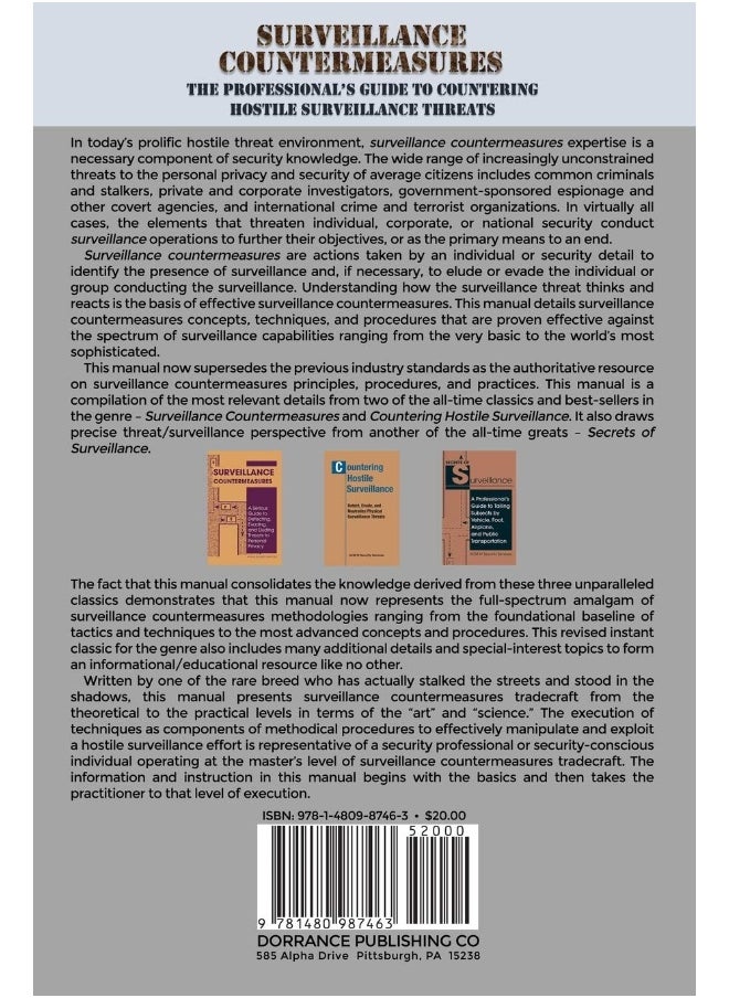 Surveillance Countermeasures: The Professional's Guide to Countering Hostile Sur  - Image 2