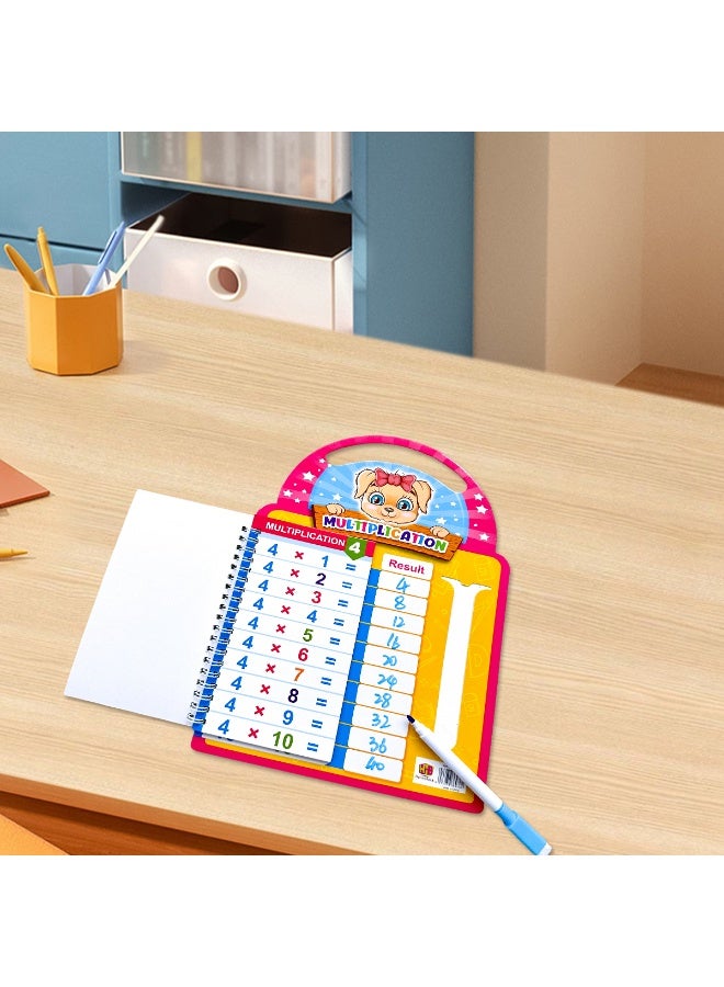 3-Piece Children's Word and Number Practice Book Early Childhood Education Practice Book Enrich Children's Vocabulary, Learn Numbers Improve Children's Learning Skills Includes a reusable erasable pen , Handy Educational Tool that can be carried in a handheld Montessori, School Supplies, Children's Education, Best Gift for Children - Image 5