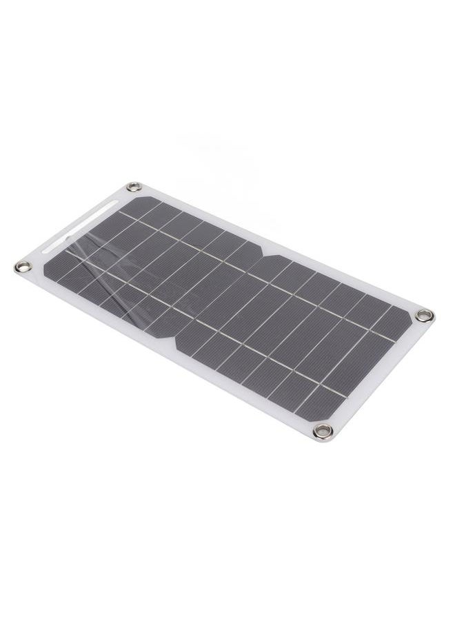 Thoraya Solar Panel 6W 5V Monocrystalline Silicon Durable Semi Flexible Portable Solar Panel Charger for Car Boat Phone  - Image 3