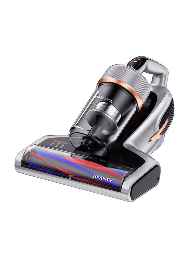 Mattress Vacuum Cleaner with Dust Mite Sensor, UV Lamp Sterilization, Mattress Cleaning Machine Bed Vacuum Cleaner 700W with Ultrasound, LED Screen for Bed, Sofa and Upholstery 500.0 ml 700.0 W BX7 Pro Grey