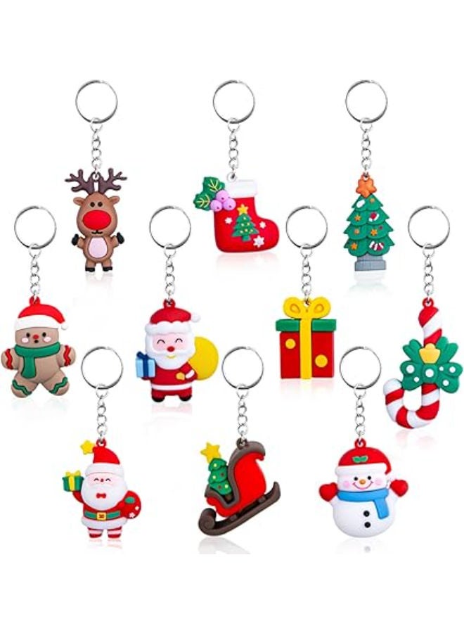 Christmas 3D Cartoon Keychain - Image 1