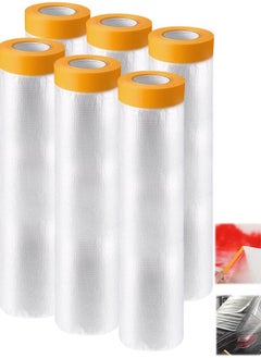 Oasisgalore 6Pcs 180cm Furniture Automotive Masking Film  - Image 1
