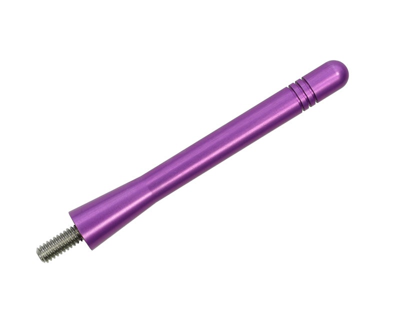 AntennaMastsRus - Made in USA - 4 Inch Purple Aluminum Antenna is Compatible with Jeep Wrangler JK - JL | Gladiator (2007-2024) - Image 2