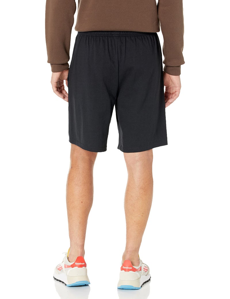 Soffe Men's Classic Cotton Pocket Short Black Small - Image 2
