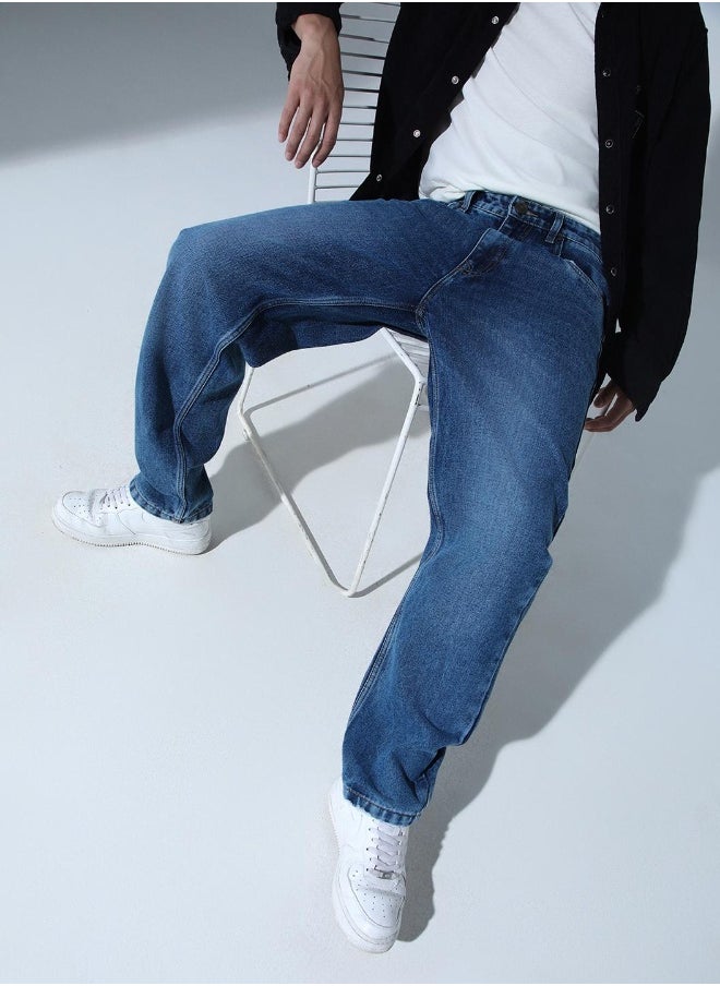 Hubberholme Indigo Jeans For Men  - Image 1