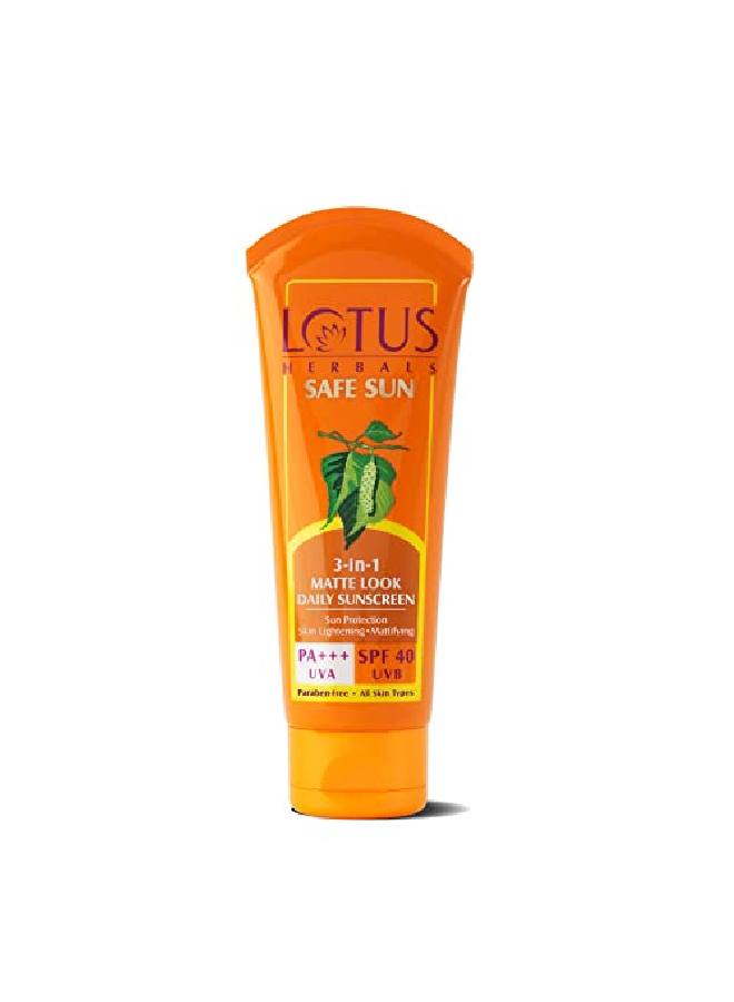 LOTUS HERBALS Tinted Sunscreen SPF 40 Cream 50 g  - Image 1