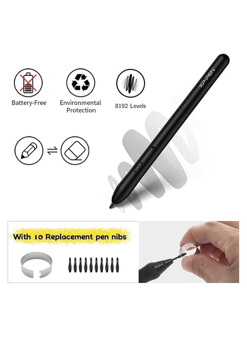 XP-PEN Deco Fun XS OSU Drawing Tablet, 4×3" Compact Graphics Tablet with Battery-Free Stylus for Gaming, Digital Art, Teaching & Online Learning - Image 5