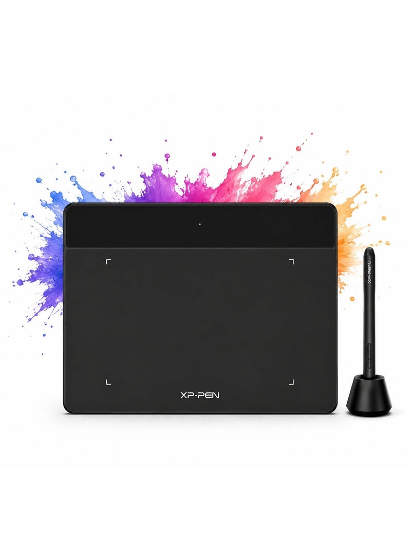 XP-PEN Deco Fun XS OSU Drawing Tablet, 4×3" Compact Graphics Tablet with Battery-Free Stylus for Gaming, Digital Art, Teaching & Online Learning - Image 1
