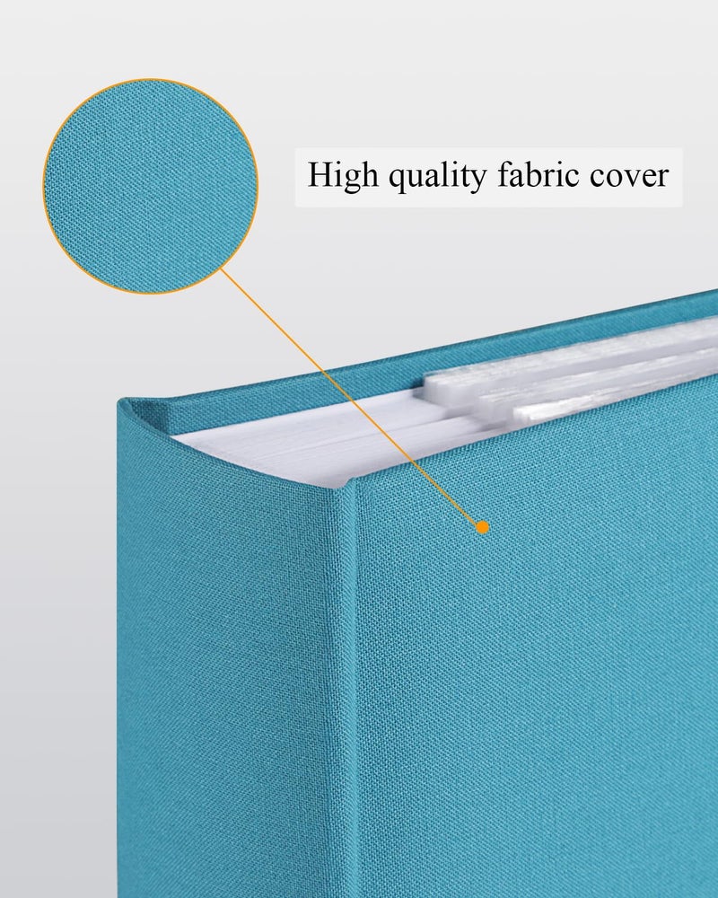 1دوتس ألبوم الصور 4x6 ، عقد 402 صورًا مع مذكرة Slip-in Pockets Book Book Cover Cover Photo Photo Photo Photo Abums مع مساحة للكتابة لعائلة الزفاف - Image 4