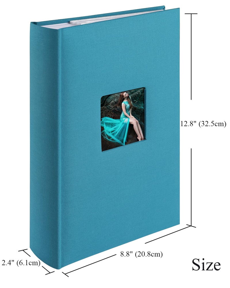 1دوتس ألبوم الصور 4x6 ، عقد 402 صورًا مع مذكرة Slip-in Pockets Book Book Cover Cover Photo Photo Photo Photo Abums مع مساحة للكتابة لعائلة الزفاف - Image 5