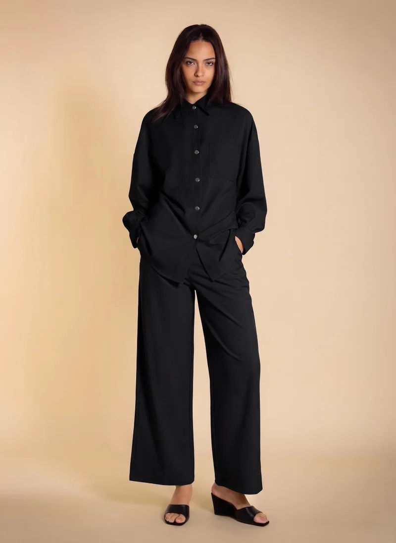 SHAPES FLOWING COMFORT SHIRT SET