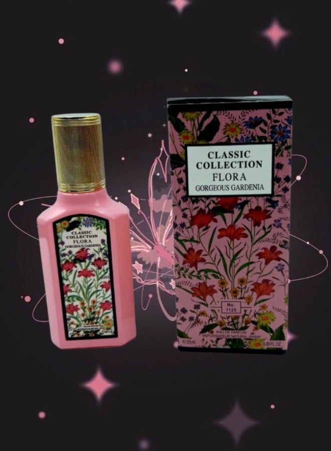 CLASSIC COLLECTION 6 Pieces Classic Flora Gorgeous Gardenia Perfume Number 1125 25ml EDP - Image 2
