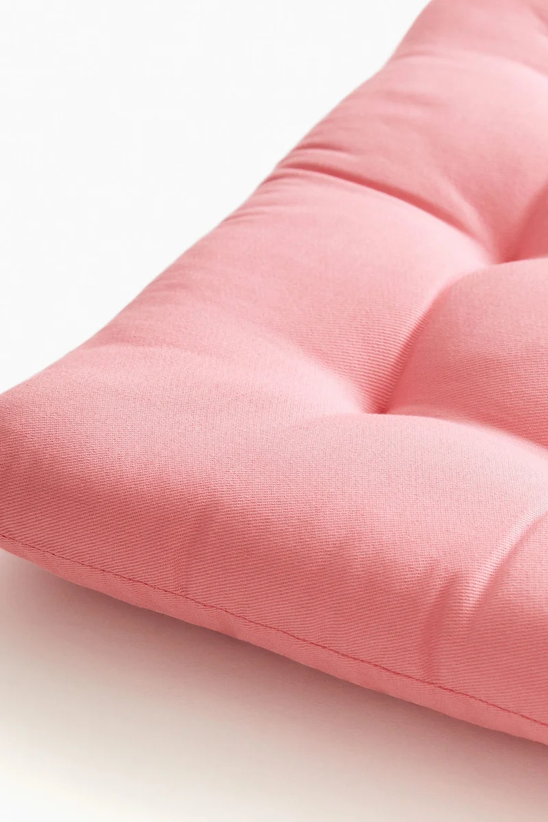 اتش اند ام وسائد مقعد من القطن - عبوة من قطعتين