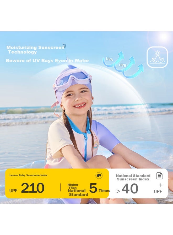 Lemonkid Kids' One-piece Sun Protection Swimsuit For Girls And Boys - Image 2