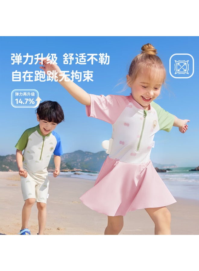 Lemonkid Kids' One-piece Sun Protection Swimsuit For Girls And Boys - Image 4