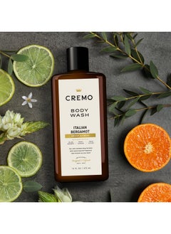 cremo CREMO Rich-Lathering Italian Bergamot Body Wash, Notes of Italian Bergamot, Neroli Blossom, and Fresh Vetiver, 16 Fl Oz (Packaging May Vary)  - Image 3