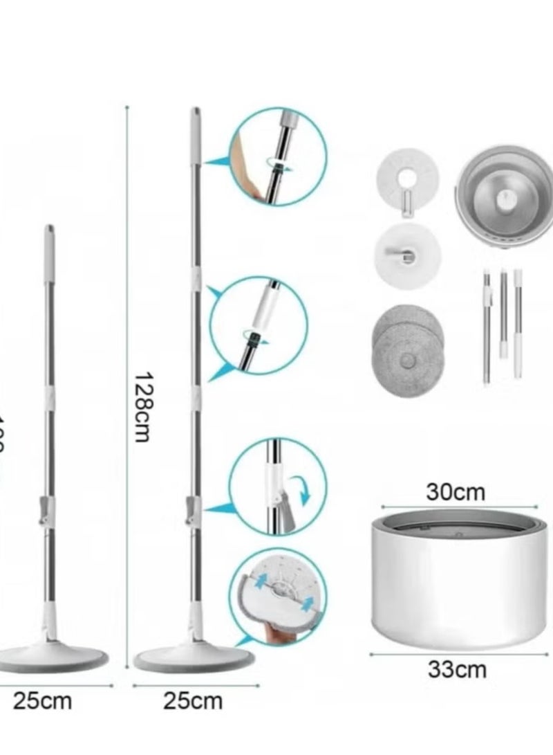 دينكس طقم ممسحة الأرضية الذكية الدوارة لتنظيف جميع الأرضيات - Image 3